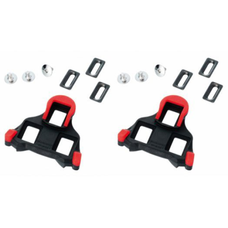 Calas Shimano SM-SH10 fijas rojo (PAR)